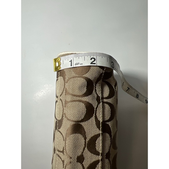 Coach Brown and Cream Cosmetic Bag - Picture 8 of 9